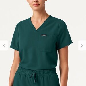 Jaanuu Midnight Green Scrubs